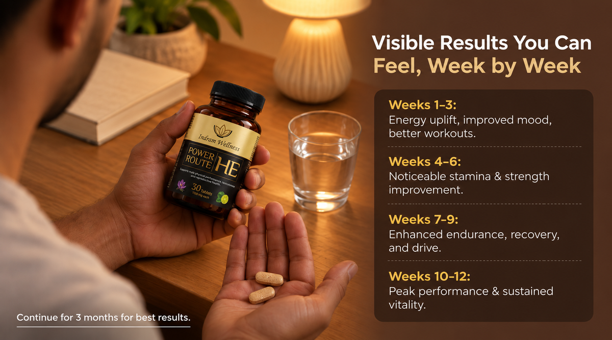Rooted in Ayurveda. Made for your routine. Ayurvedic herbal blend and a simple daily routine.